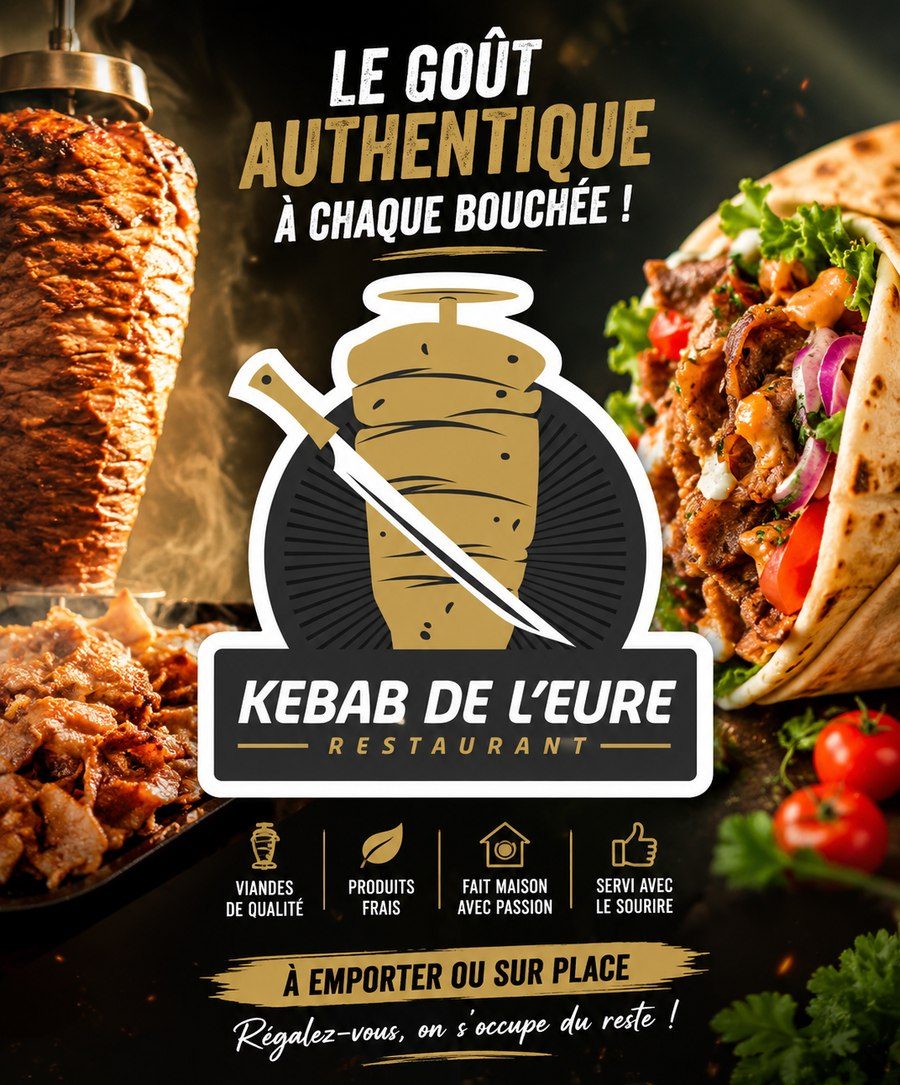 Kebab préparé à la demande — Kebab de l'Eure